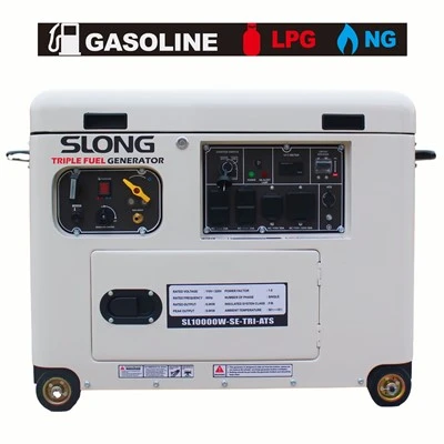 سوخت 3 کیلووات بنزین LPG NG 3 در 1 ژنراتور متان برای مصارف خانگی