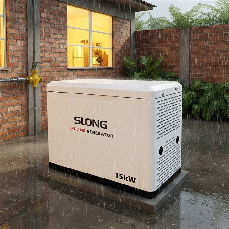 ژنراتور مسکونی پروپان گاز طبیعی سازگار با ژنراتور Generac